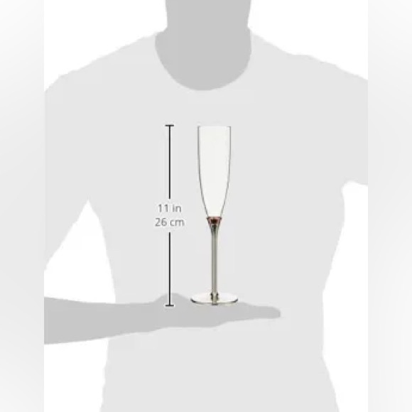 KATE SPADE CHAMPAGNE FLUTES - Picture 3 of 5